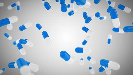 Falling-white-and-blue-pills