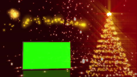 Weihnachtsbaum-Mit-Greenscreen-Animation