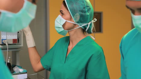 View-of-a-surgeon-using-surgical-tools