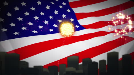 Independence-day-animation-with-city-skyline