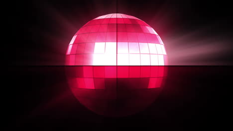 Pink-disco-ball