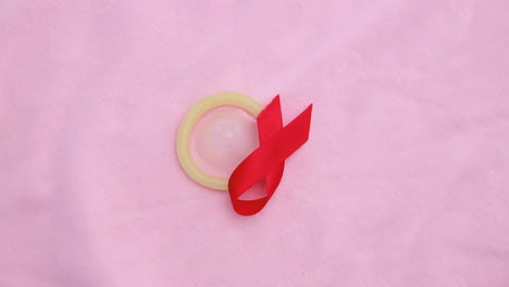 Condom-and-red-ribbon