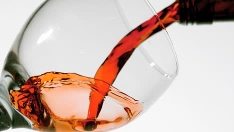Red-wine-pouring-into-glass-low-angle-view