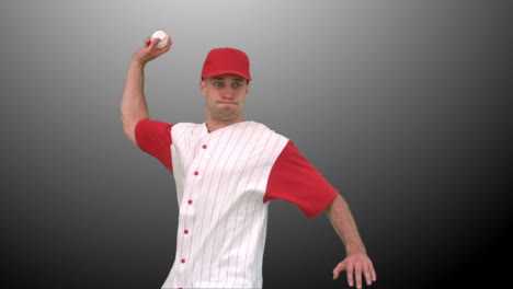 Brunette-man-throwing-a-baseball-