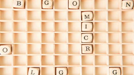 Mikroblogging-In-Form-Eines-Kreuzworträtsels