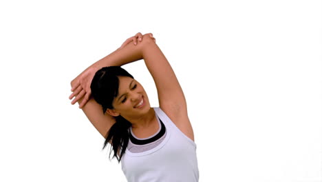 Fit-woman-stretching-out-her-arms