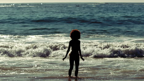 Sensitive-woman-going-into-the-sea