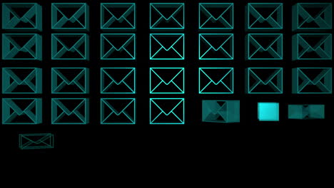 Blue-envelopes-appearing-in-a-grid-animation