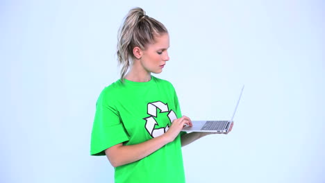 Troubled-environmental-activist-using-a-laptop