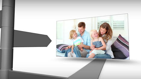Montage-of-interception-with-screens-showing-family