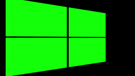 Mehrere-Verschiedene-Grüne-Bildschirme-Erscheinen