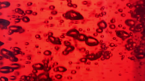 Red-bubbling-liquid
