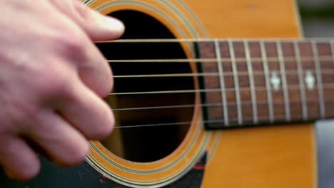 Fingers-strumming-on-guitar-strings