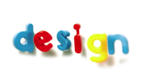 Design-spelled-out-in-alphabet-magnet-letters