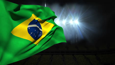 Large-brazil-national-flag-waving-