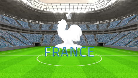 France-world-cup-message-with-badge-and-text