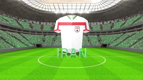 Mensaje-De-La-Copa-Mundial-De-Irán-Con-Camiseta-Y-Texto.