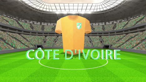 Elfenbeinküste-WM-Nachricht-Mit-Trikot-Und-Text