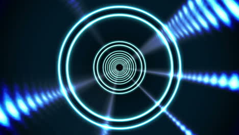 Circle-blue-vortex-design-on-black