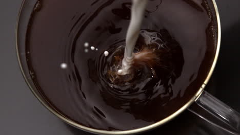 Milk-pouring-into-cup-of-coffee