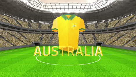 Mensaje-De-La-Copa-Mundial-De-Australia-Con-Camiseta-Y-Texto.