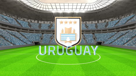 Mensaje-De-La-Copa-Mundial-De-Uruguay-Con-Insignia-Y-Texto.