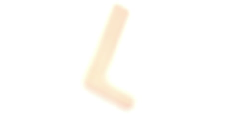 The-letter-l-rising-on-white-background