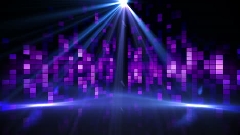 Purple-music-pixel-design-with-lights