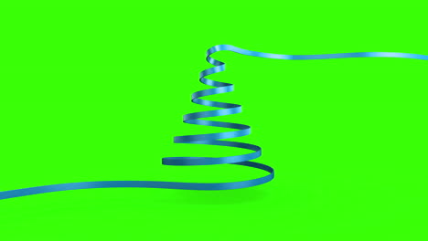 Christmas-tree-ribbon-forming-against-copy-space-background