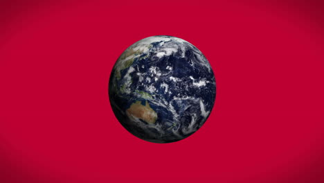 Earth-spinning-on-red-background