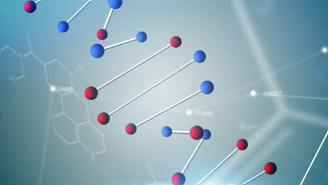 Blaue-DNA-Und-Wissenschaftsmontage