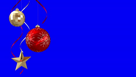 Seamless-christmas-decorations-hanging-on-blue