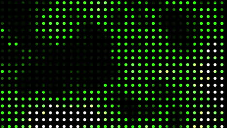 Digitale-Grüne-LED-Lichtshow