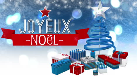 Seamless-christmas-scene-with-greeting-in-french