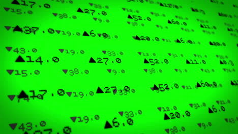 Stocks-and-shares-on-green-background