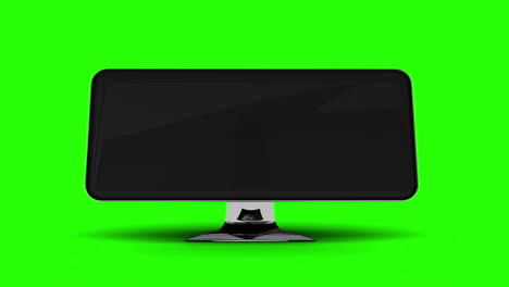 Countdown-Bis-2015-Auf-Dem-Computerbildschirm-Auf-Grünem-Hintergrund-