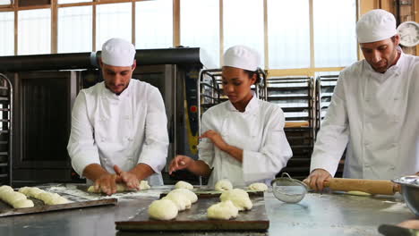 Equipo-De-Panaderos-Trabajando-Juntos