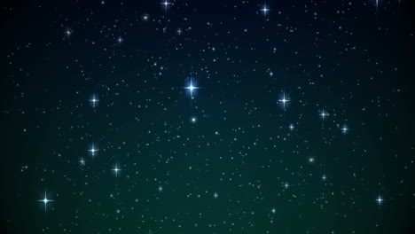 Sterne-Leuchten-Hell-Am-Nachthimmel-