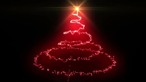 Red-light-forming-christmas-tree-design