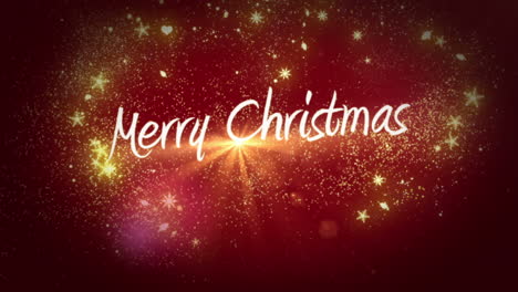 Santa-blowing-glitter-forming-christmas-greeting