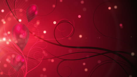 Red-shimmering-hearts-with-copy-space