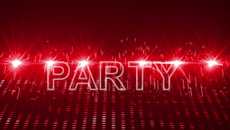 Rote-Lasershow-Mit-Partytext