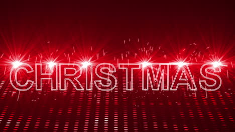 Red-laser-show-with-christmas-text-and-clip