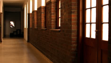 Empty-hallway-in-a-school