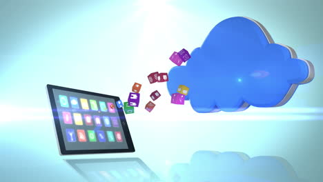 Smartphone-Kommuniziert-Mit-Der-Cloud