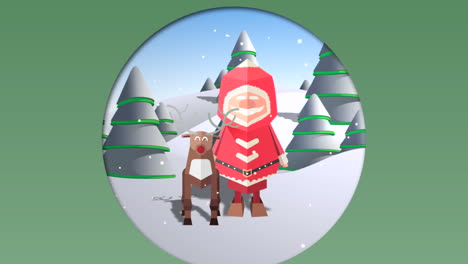 Cute-christmas-characters-with-greeting-in-german