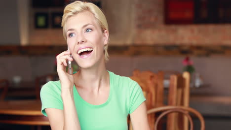 Happy-pretty-blonde-having-a-phone-call-