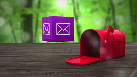 Post-box-opening-to-show-at-email-icon