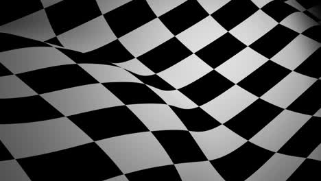 Checkered-flag-waving