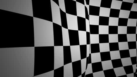 Checkered-flag-waving